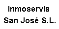INMOBILIARIA SAN JOSÉ, S.A