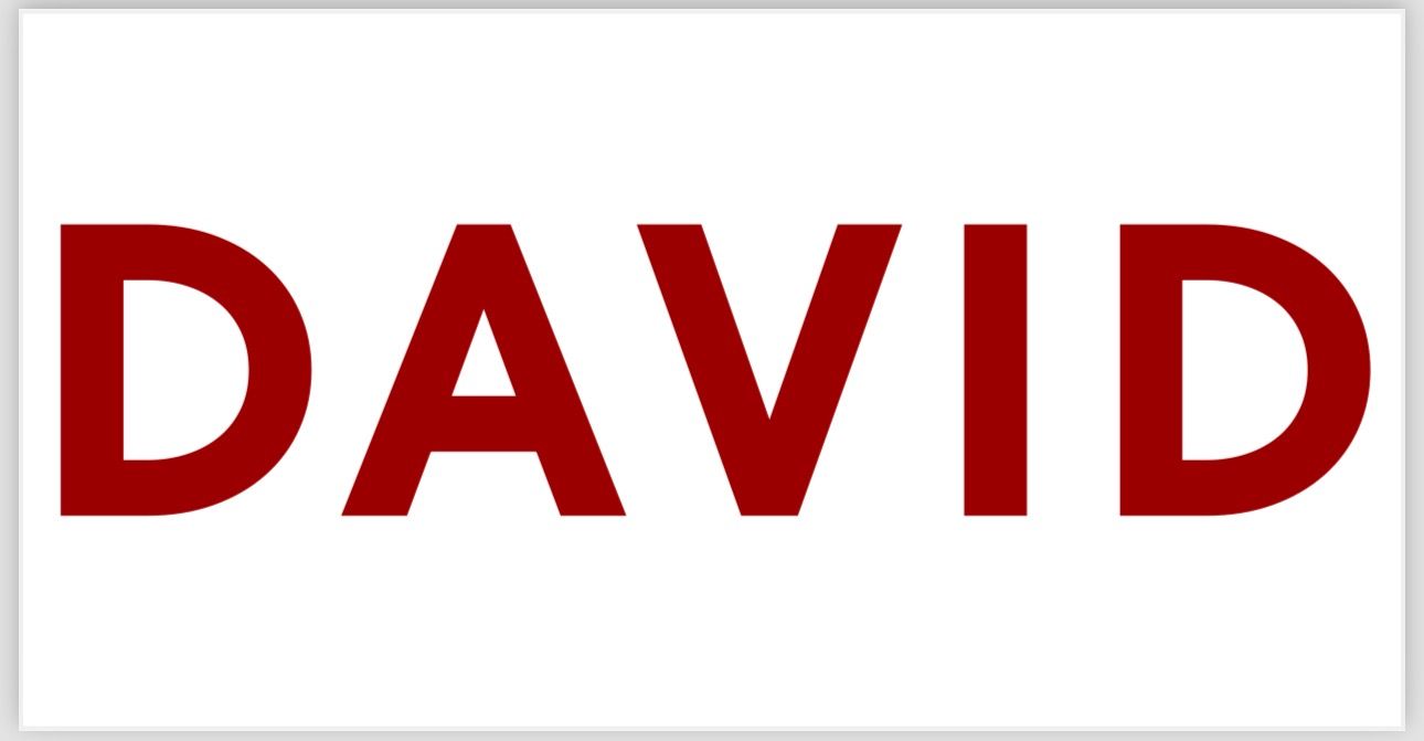 DAVID